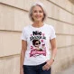 Koszulka Damska Biała Na Pięćdziesiątkę Prezent Dla Kobiety: Dojrzały Humor