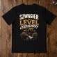 Koszulka Męska Dla Szwagra Prezent Dla Mężczyzny: Level Legendarny