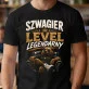 Koszulka Męska Dla Szwagra Prezent Dla Mężczyzny: Level Legendarny