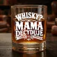 Szklanka Do Whisky Dla Mamy Prezent Na Dzień Mamy Dla Kobiety: Whisky? Mama Decyduje