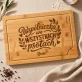 Deska Do Krojenia z Grawerem Dla Siostry Prezent Dla Kobiety: Wspólniczka We Wszystkich