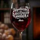 Kieliszek Do Wina z Grawerem Dla Siostry Prezent Dla Kobiety: Wspólniczka We Wszystkich