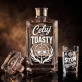 Zestaw Do Wódki z Grawerem Dla Myśliwego Prezent: Celuj W Toasty