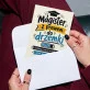 Kartka z Życzeniami Na Zakończenie Studiów Dla Magistra Mężczyzny: Humor Studencki Kartka z Życzeniami Na Zakończenie Studiów Dla Magistra Mężczyzny: Humor Studencki