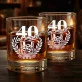 Szklanka Do Whisky Na 40 Urodziny Prezent Dla Mężczyzny: 40 Lat Smaku