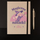 Magiczne notatki - Eko notes A5 z trawy