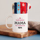 Mama - Zimowe skarpetki w kubku