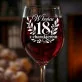 Kieliszek Do Wina Na 18 Prezent Dla Kobiety: W Końcu 18 Z Charakterem Kieliszek Do Wina Na 18 Prezent Dla Kobiety: W Końcu 18 Z Charakterem