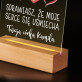 Mamo sprawiasz - Wydruk na szkle akrylowym z podstawką led Mamo sprawiasz - Wydruk na szkle akrylowym z podstawką led