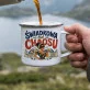 Kubek Emaliowany Dla Świadkowej Prezent Dla Kobiety: Śródziemnomorski Weselny Kubek Emaliowany Dla Świadkowej Prezent Dla Kobiety: Śródziemnomorski Weselny