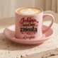 Filiżanka Personalizowana Na Rocznicę Ślubu Prezent Na Walentynki Dla Kobiety: Jedyna, Która Mnie