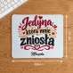 Podkładka Pod Myszkę Na Rocznicę Ślubu Prezent Na Walentynki Dla Kobiety: Jedyna, Która Mnie Podkładka Pod Myszkę Na Rocznicę Ślubu Prezent Na Walentynki Dla Kobiety: Jedyna, Która Mnie