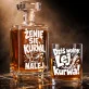 Zestaw Do Whisky Na Kawalerski Prezent Dla Mężczyzny: Żenię Się, Kurwa, Nalej Zestaw Do Whisky Na Kawalerski Prezent Dla Mężczyzny: Żenię Się, Kurwa, Nalej