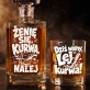 Zestaw Do Whisky Na Kawalerski Prezent Dla Mężczyzny: Żenię Się, Kurwa, Nalej Zestaw Do Whisky Na Kawalerski Prezent Dla Mężczyzny: Żenię Się, Kurwa, Nalej