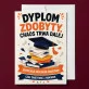 Kartka z Życzeniami Dla Magistra Dla Mężczyzny: Dyplomowy Chaos Kartka z Życzeniami Dla Magistra Dla Mężczyzny: Dyplomowy Chaos