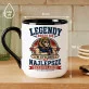 Kubek Z Nadrukiem Dla Niego Prezent Na Walentynki Dla Mężczyzny: Legendy Styczeń Lew