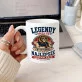 Kubek Z Nadrukiem Dla Niego Prezent Na Walentynki Dla Mężczyzny: Legendy Styczeń Lew