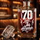 Karafka Do Whisky z Grawerem Dla 70 Latka Prezent Na 70 Urodziny: 70 Lat. Ja Decyduję. Karafka Do Whisky z Grawerem Dla 70 Latka Prezent Na 70 Urodziny: 70 Lat. Ja Decyduję.