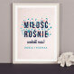 Miłość rośnie - wydruk obramowany