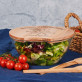 Mistrzyni sztuki kulinarnej 2 - Szklana salaterka ze sztućcami