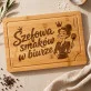 Deska Do Krojenia Dla Koleżanki Z Pracy Prezent Dla Kobiety: Biurowa Królowa Smaku