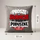 Poduszka Dekoracyjna Na Mikołaja Prezent Dla Mężczyzny: Prosze O Slodycze Pod Poduszke