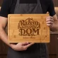 Deska Do Krojenia z Grawerem Na Nowy Dom Prezent Dla Pary: Razem Tworzymy Dom Deska Do Krojenia z Grawerem Na Nowy Dom Prezent Dla Pary: Razem Tworzymy Dom
