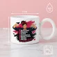 Kubek Z Okrągłym Uchem Dla Kobiety Prezent Dla Kobiety: Kobieta Po Prostu Idealna Kubek Z Okrągłym Uchem Dla Kobiety Prezent Dla Kobiety: Kobieta Po Prostu Idealna
