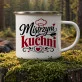 Kubek Emaliowany Dla Kucharki Prezent Dla Kobiety: Kuchenne Mistrzostwo
