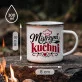 Kubek Emaliowany Dla Kucharki Prezent Dla Kobiety: Kuchenne Mistrzostwo