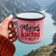 Kubek Emaliowany Dla Kucharki Prezent Dla Kobiety: Kuchenne Mistrzostwo