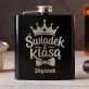 Piersiówka Z Grawerem Dla Świadka Prezent Dla Mężczyzny: Świadek Z Klasą