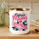 Kubek Z Nadrukiem Na Dzień Matki Prezent Dla Mamy Kobiety: Najlepsza Mama Kwiaty Kubek Z Nadrukiem Na Dzień Matki Prezent Dla Mamy Kobiety: Najlepsza Mama Kwiaty