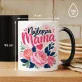 Kubek Z Nadrukiem Na Dzień Matki Prezent Dla Mamy Kobiety: Najlepsza Mama Kwiaty Kubek Z Nadrukiem Na Dzień Matki Prezent Dla Mamy Kobiety: Najlepsza Mama Kwiaty