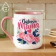 Kubek Z Nadrukiem Na Dzień Matki Prezent Dla Mamy Kobiety: Najlepsza Mama Kwiaty Kubek Z Nadrukiem Na Dzień Matki Prezent Dla Mamy Kobiety: Najlepsza Mama Kwiaty