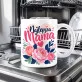 Kubek Z Nadrukiem Na Dzień Matki Prezent Dla Mamy Kobiety: Najlepsza Mama Kwiaty Kubek Z Nadrukiem Na Dzień Matki Prezent Dla Mamy Kobiety: Najlepsza Mama Kwiaty