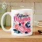 Kubek Z Nadrukiem Na Dzień Matki Prezent Dla Mamy Kobiety: Najlepsza Mama Kwiaty Kubek Z Nadrukiem Na Dzień Matki Prezent Dla Mamy Kobiety: Najlepsza Mama Kwiaty