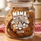 Słoik Na Ciastka z Grawerem Na Dzień Matki Prezent Dla Mamy Kobiety: Mama, Mistrzyni Słoik Na Ciastka z Grawerem Na Dzień Matki Prezent Dla Mamy Kobiety: Mama, Mistrzyni