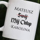 Mój chłop - personalizowany kubek