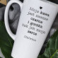 Moja kawa jest jak moje serce - Personalizowany Kubek