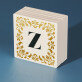 Monogram elegancka ramka - Podkładki ceramiczne pod kubek