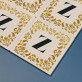 Monogram elegancka ramka - Podkładki ceramiczne pod kubek
