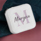 Monogram imię elegant - Podróżna szkatułka na biżuterię Monogram imię elegant - Podróżna szkatułka na biżuterię