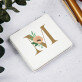 Monogram kwiaty - Lusterko kieszonkowe