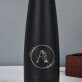 Monogram w kole kwiaty - Butelka na wodę 630 ml