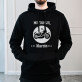 Motoholik - Bluza męska czarna z kapturem