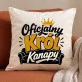 Poduszka Dekoracyjna Dla Syna Prezent Dla Mężczyzny: Król Kanapy Poduszka Dekoracyjna Dla Syna Prezent Dla Mężczyzny: Król Kanapy