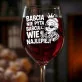 Kieliszek Do Wina Na Dzień Babci Prezent Dla Babci Kobiety: Babcia Wie Najlepiej