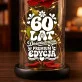 Wieczna Róża W Szkle Na 60 Urodziny Kobiety Prezent Na 60 Urodziny Dla Kobiety: 60 Lat Premium Edycja