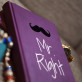 Mr Right - notatnik A5 z nadrukiem